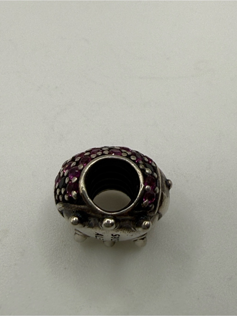 Pandora Sparkling Ladybug PAIR - Picture 5 of 6